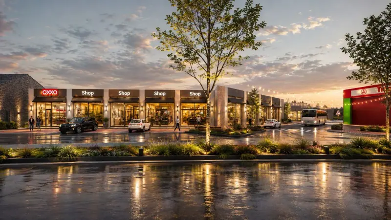 Render conceptual de Esquina MELI